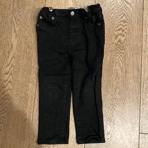Burberry Children's black stretch pants jean denim 92cm